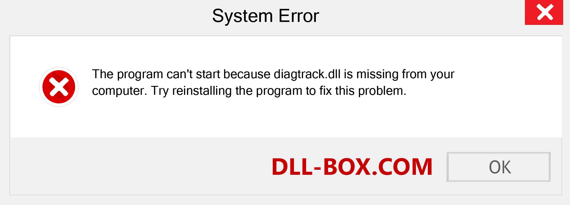  diagtrack.dll file is missing?. Download for Windows 7, 8, 10 - Fix  diagtrack dll Missing Error on Windows, photos, images