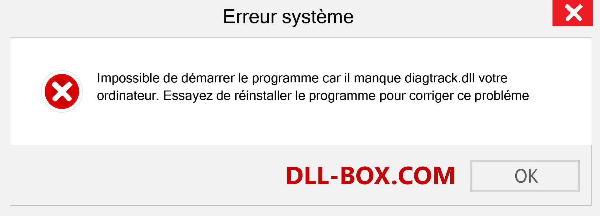 Le fichier diagtrack.dll est manquant ?. Télécharger pour Windows 7, 8, 10 - Correction de l'erreur manquante diagtrack dll sur Windows, photos, images